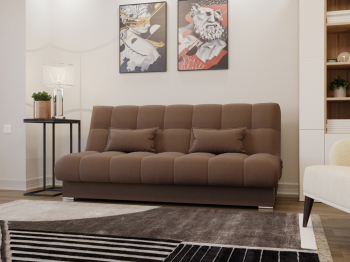 Прямой диван Фиеста-1 НПБ, велюр