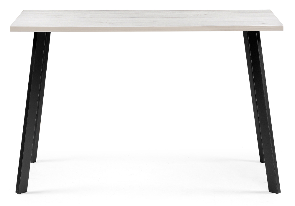 Обеденные столы, Стол деревянный Тринити Лофт 120 25 мм  (матовый черный)