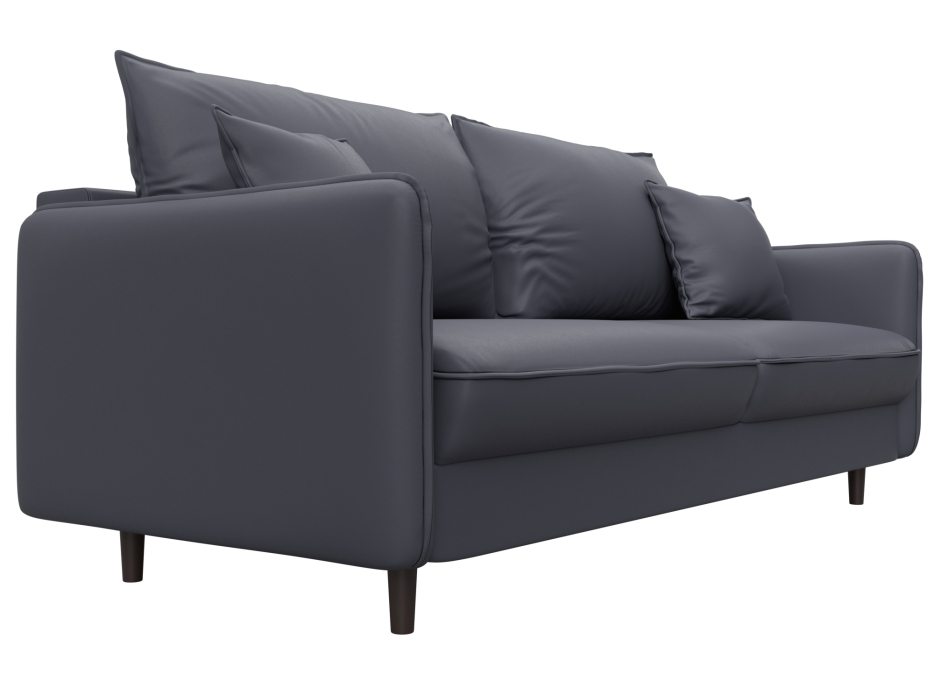 Диваны с ящиком для белья, Диван прямой Лига-064 НПБ, экокожа GRIFON