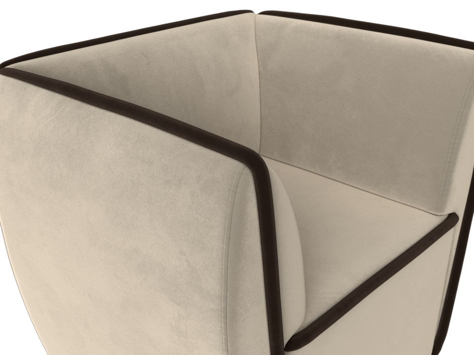 Кресло для отдыха, Кресло Бергамо, микровельвет