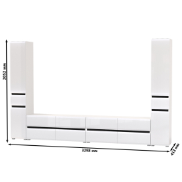 Мебель для гостиной модульная Сидней № 133