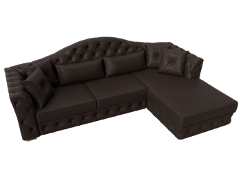Диван угловой Артис правый угол, экокожа