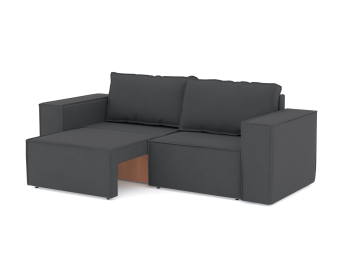 Диван-кровать Лофт еврокнижка-трансформер, велюр