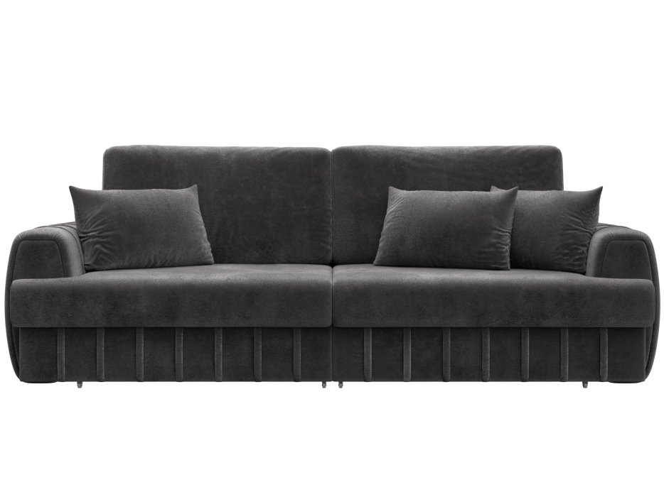 Диваны еврокнижки, Диван прямой Лига-057 НПБ, велюр TOWER