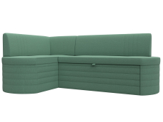 Кухонные уголки, Диван кухонный угловой Токио левый угол, рогожка Амур