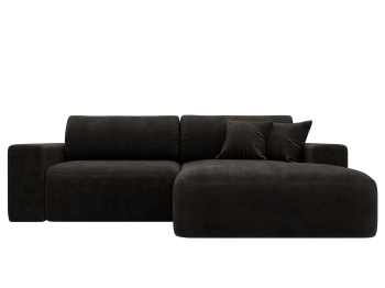 Диван угловой Лига-036 НПБ Классик правый угол, велюр BRUT 