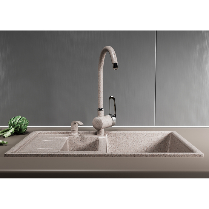 Аксессуары для кухни, Дозатор для жидкого моющего средства ML-D02, объем 330 мл