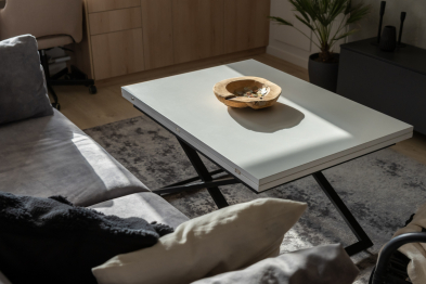 Стол трансформер Compact (черные опоры)