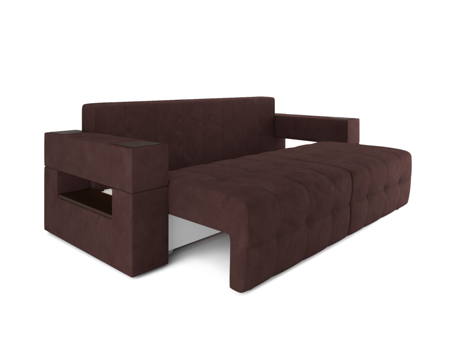 Диваны еврокнижки, Диван прямой еврокнижка Венеция (Велюр)