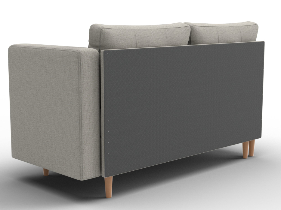 Маленькие спальные диваны, Кушетка Лига-098, рогожка Амур