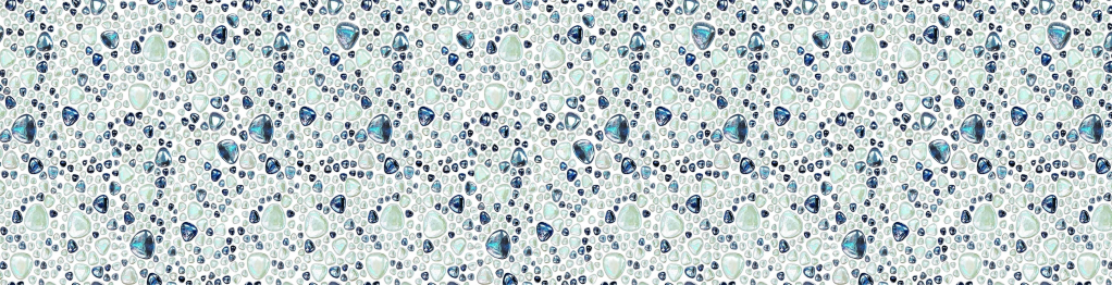 Кухонный фартук Жемчуг 2000x600x1.5 мм глянец