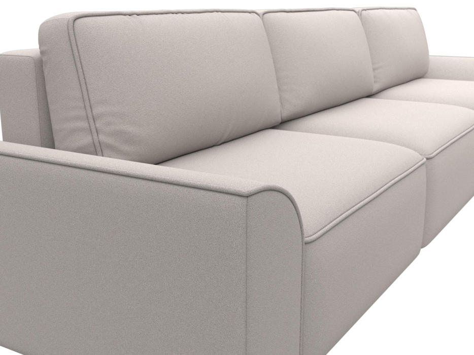 Диваны угловые в гостиную, Диван угловой Лига-048 НПБ лонг, замша JOLY