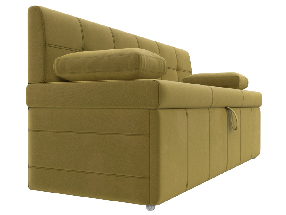 Диваны прямые кухонные, Кухонный прямой диван Лео, микровельвет