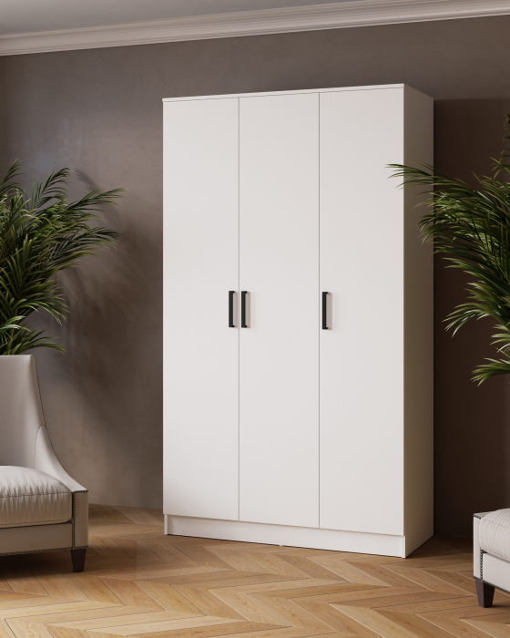 Шкафы распашные, Шкаф комбинированный Ларс 1200 (без зеркала)