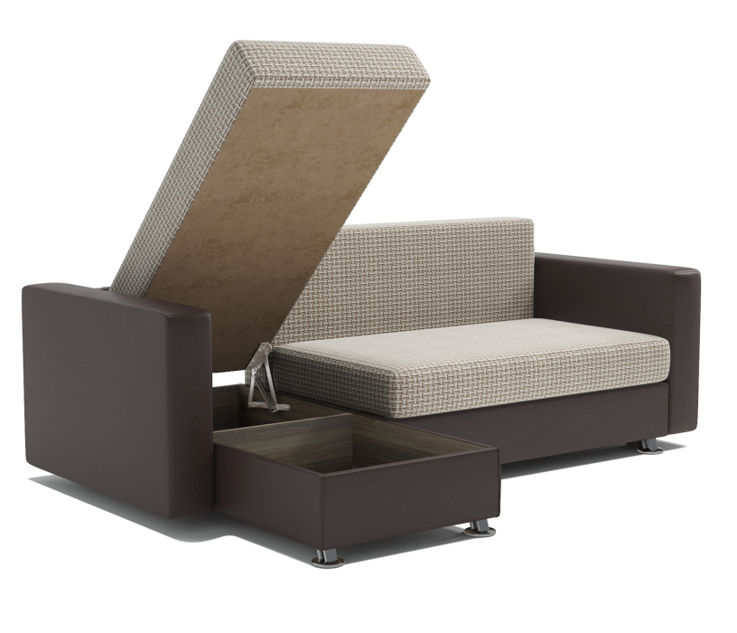 Диваны угловые в гостиную, Угловой диван Ария левый, Корфу