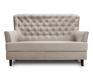 Диван прямой нераскладной Каприз, микровелюр