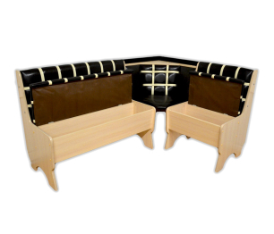 Кухонный уголок Комфорт- Лучиана 17 комби светлый