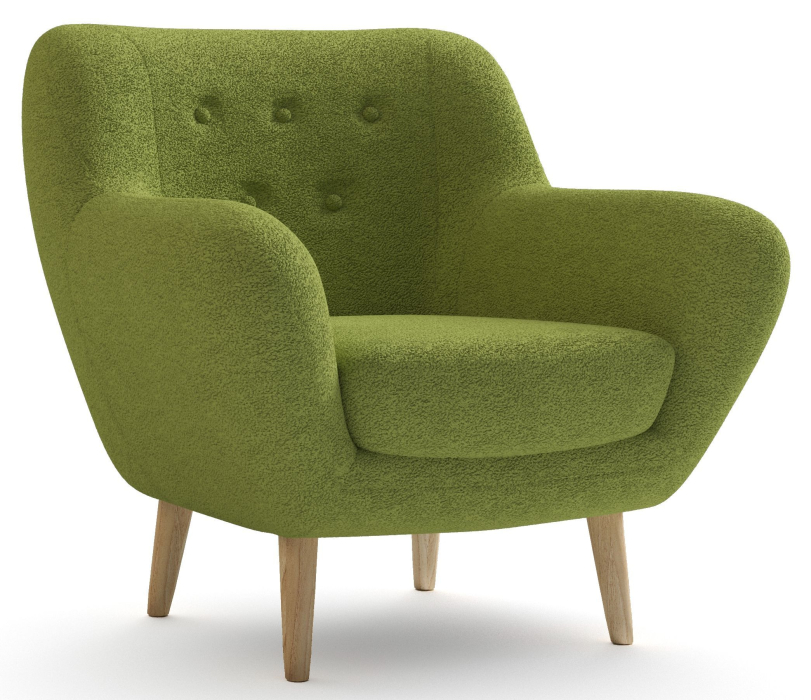 Кресло для отдыха, Кресло Элефант мягкое, Искусственный мех