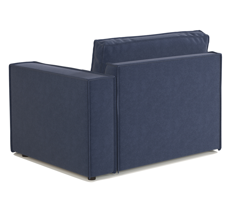 Диваны угловые в гостиную, Диван модульный Шарм 25 116х95х70 см, левый, велюр