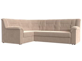 Угловой диван Карелия левый, велюр