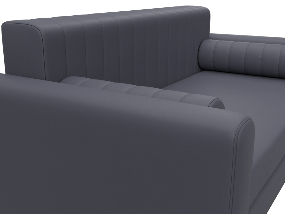 Диваны кровати прямые, Диван прямой Лига-070, экокожа GRIFON