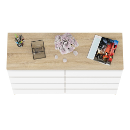 Комод восемь выдвижных ящиков Мори МК1200.8