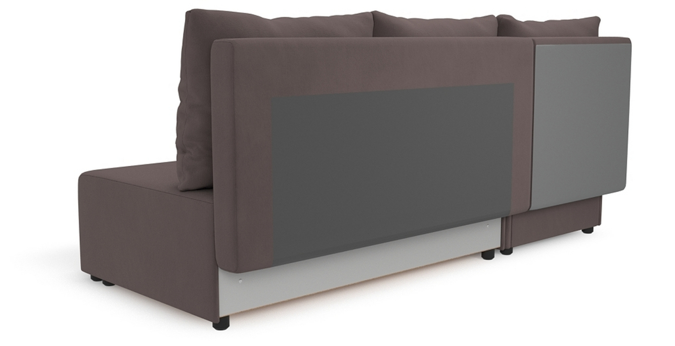 Диваны угловые в гостиную, Угловой диван Каир Lux, велюр, левый