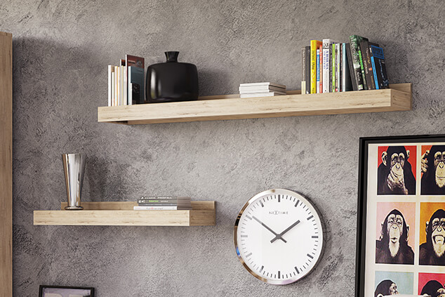 Настенные полки, Полка 1NL, OSKAR