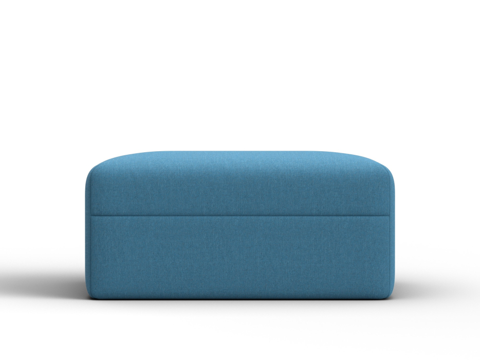 Пуф в прихожую, Модуль пуф Лига-060 НПБ, рогожка Амур