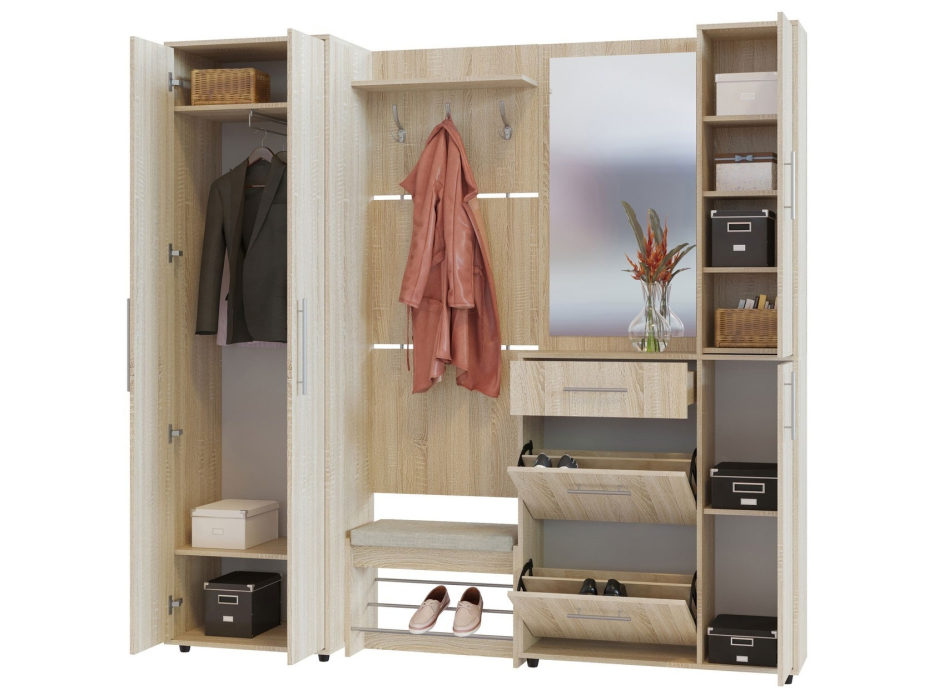 Прихожие, Прихожая ВШ-5.1 + ТП-5 + ТП-4 + ПЗ-4 + ШО-1