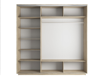 Шкаф-купе Экспресс 3-х дверный Фотопечать Шары Стекла 180х60х240