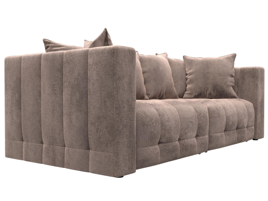 Дизайнерские диваны для гостиной, Диван прямой Лига-052 НПБ, велюр TOWER