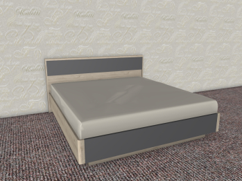 Модульная система Грейс Кровать КР-4004  Гикори Джексон Светлый