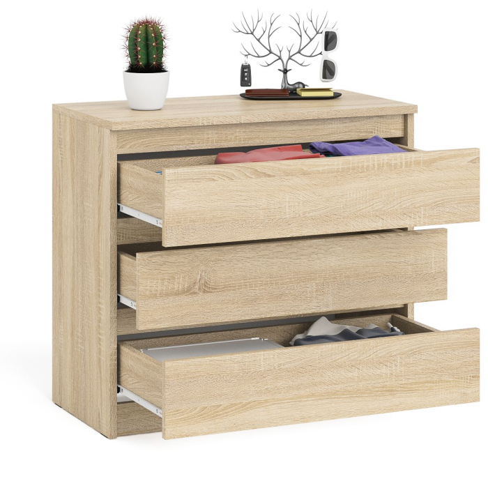 Комоды, Комод три ящика Мори МК800.1