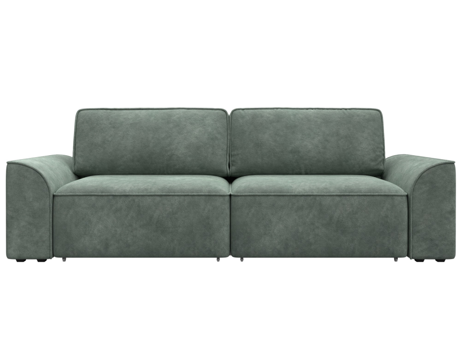 Диваны еврокнижки, Диван прямой Лига-048 НПБ, велюр BRUT