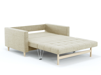 Диван-кровать еврокнижка Квадро, рогожка Люкс