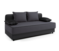 Диваны прямые кухонные, Кушетка Прима, экокожа/рогожка