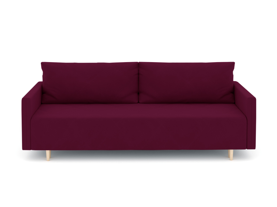 Диваны еврокнижки, Диван-кровать Милли с подлокотниками, велюр