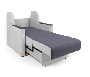 Кресло-кровать Аккорд Д, рогожка/экокожа