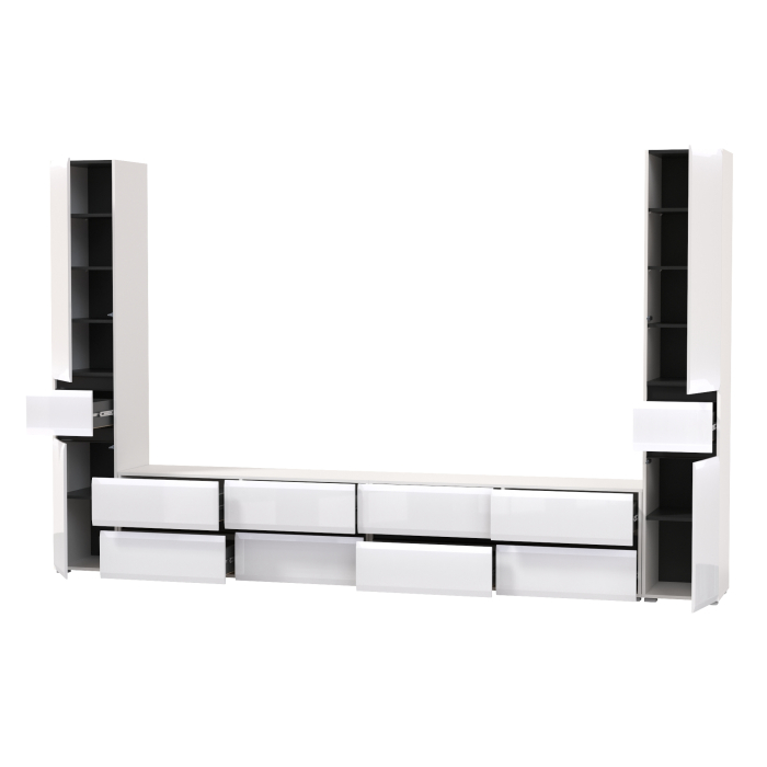 Стенки для гостиной, Мебель для гостиной модульная Сидней № 133