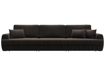 Диван прямой Лига-057 НПБ Лонг, велюр SEVEN