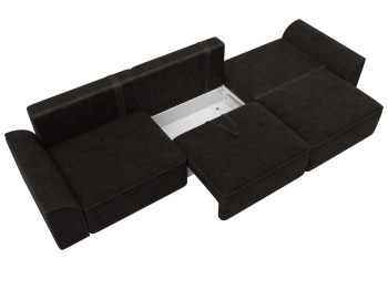 Диван прямой Лига-048 НПБ Лонг, велюр BRUT