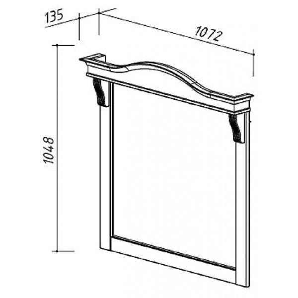 Зеркала, Зеркало Belux Каталония 105
