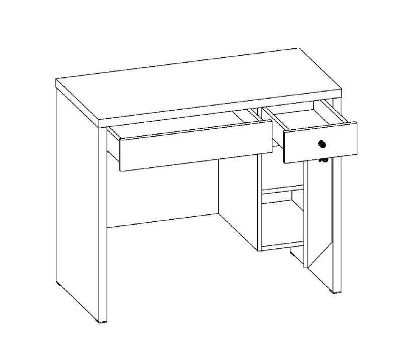 Туалетные столики, Туалетный стол ПИОН-2