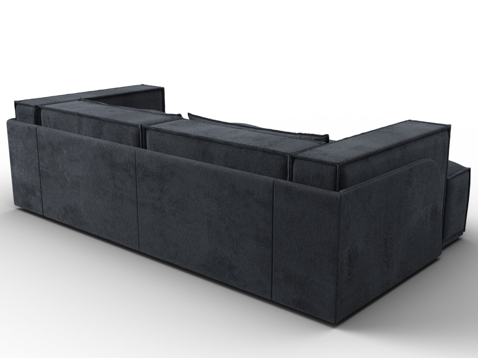 Диваны угловые в гостиную, Диван угловой Лига-061 угол левый, велюр TOWER