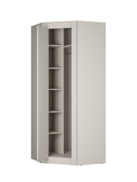 Шкаф 1-дверный угловой Монако ШК-42