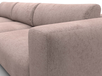 Диван угловой Лига-066 НПБ Лонг угол левый, велюр TOWER