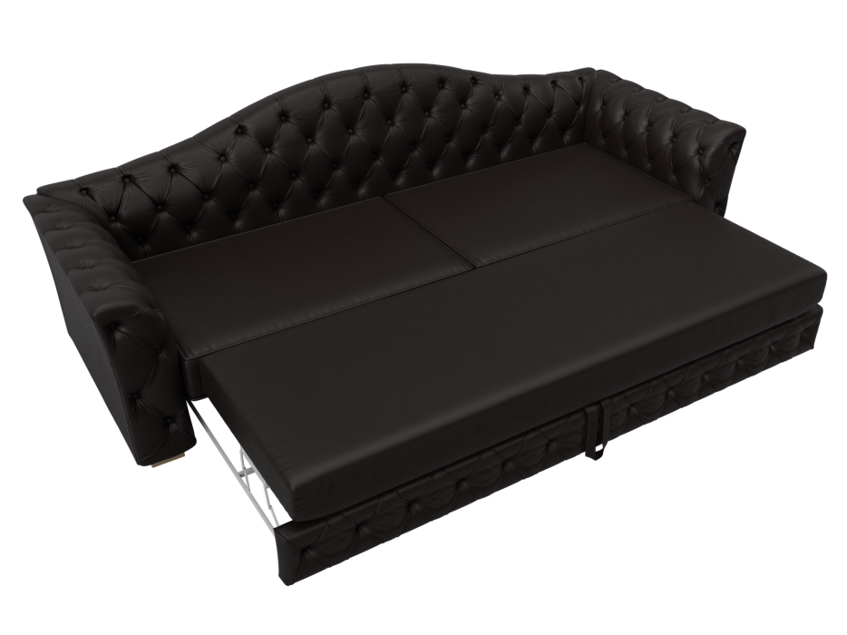 Диваны кровати со спальным местом, Диван прямой Артис, экокожа GRIFON