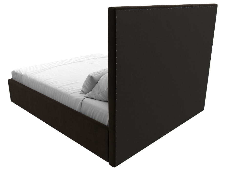 Мягкая кровать, Кровать интерьерная Афродита 160, микровельвет