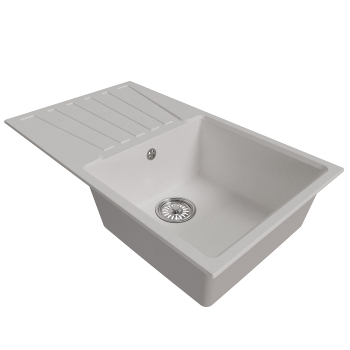 Кухонные мойки, Мойка ML-GM20 с крылом, 830*480*190мм NEW*